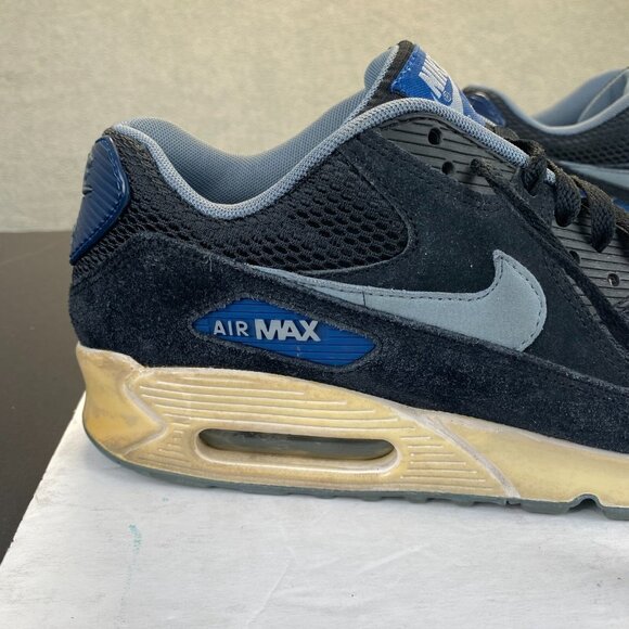 Size 10.5 Men's Nike Air Max 90 Essential Blue Marine 537384041,Comfort - Picture 10 of 16